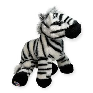 Ganz Webkinz Zebra Plush Stuffed Animal 9" No Code Retired